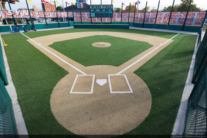 image of SYNLawn Ottawa CA sports agility childrens baseball field diamond playground